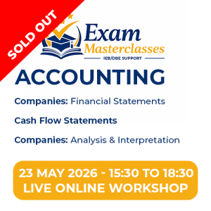IEB Matric Accounting Masterclass (23 May 2026)